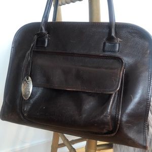Brown leather Furla bag